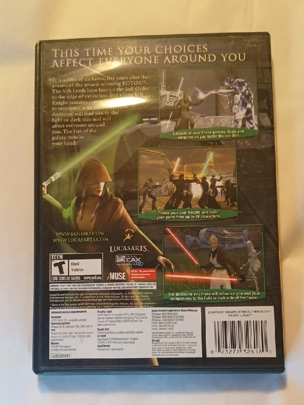 Star Wars Knights of the Old Republic II: The Sith Lords - PC Game